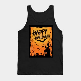 Happy Halloween Night Vibes! Tank Top